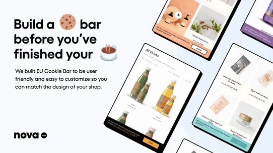 Nova: GDPR Cookie Consent screenshot