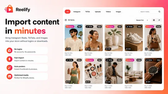 Reelify screenshot