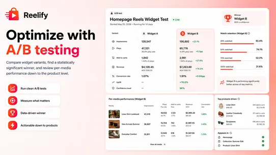 Reelify screenshot