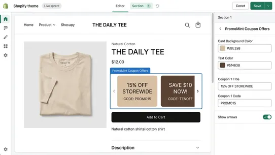 PromoMint screenshot