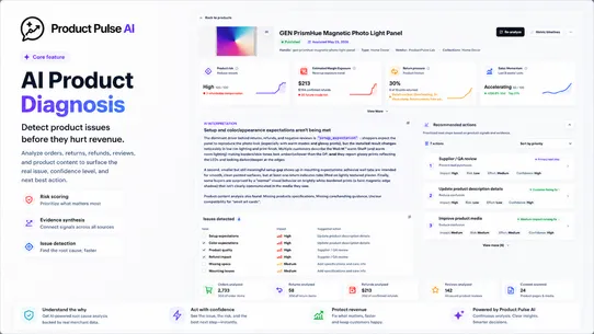 Product Pulse: Quality Monitor screenshot