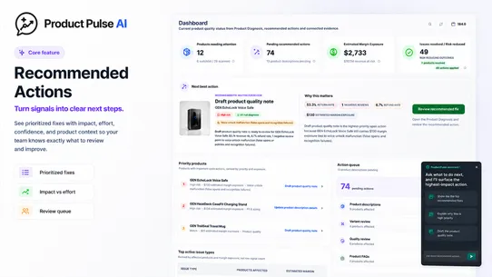Product Pulse: Quality Monitor screenshot