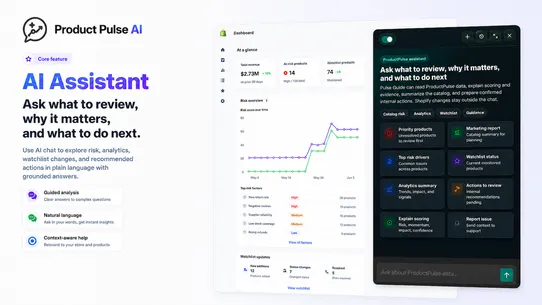 Product Pulse: Quality Monitor screenshot