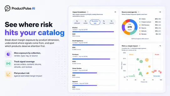 Product Pulse: Quality Monitor screenshot