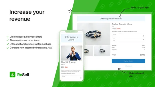 ReSell—Post Purchase Upsell screenshot