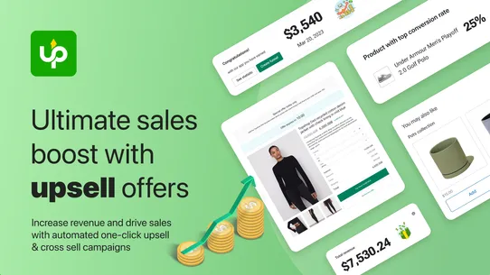 Post Purchase Upsell—ReSell screenshot