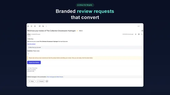 Influxr screenshot