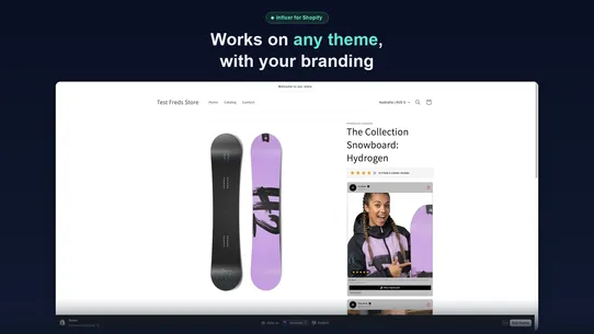 Influxr screenshot