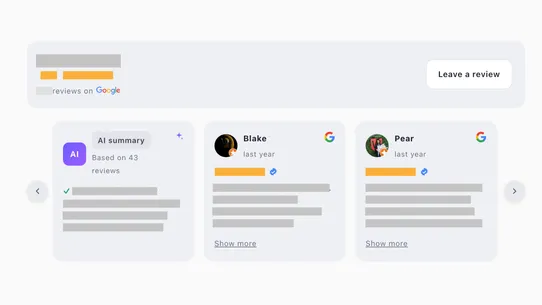 Google Reviews by Nexprix screenshot
