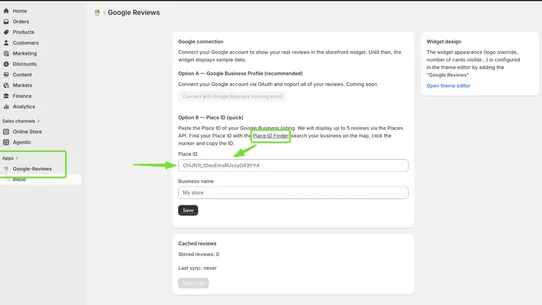 Google Reviews by Nexprix screenshot