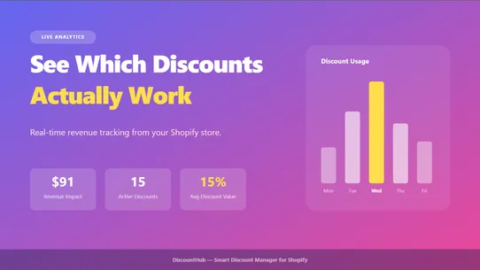DiscountHub ‑ Smart Discount screenshot