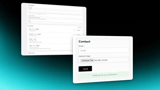 File Upload Form Builder screenshot