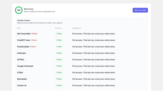 ShelfScore screenshot