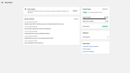 SyncGear screenshot