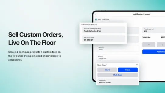 Bevy OrderPilot screenshot