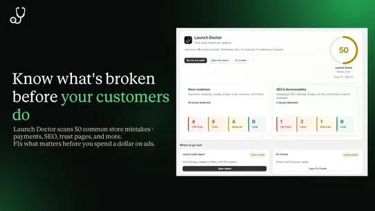 Launch Doctor screenshot