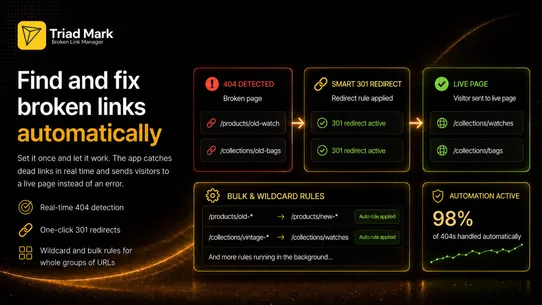 TM AI Broken Link Manager screenshot