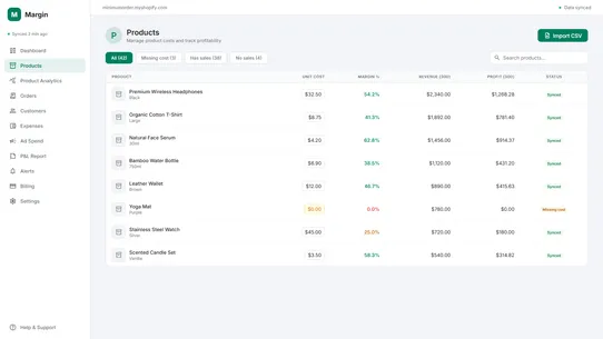 Margin by BeDigital screenshot