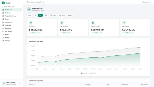 Margin by BeDigital screenshot