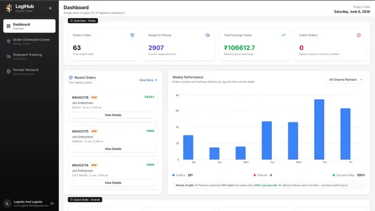 LogiHub screenshot