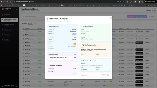 LogiHub screenshot