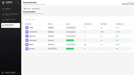 LogiHub screenshot