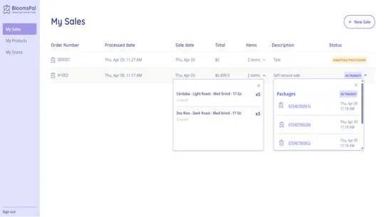Bloomspal screenshot