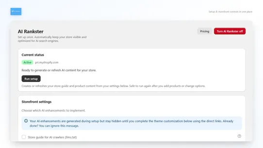 AI Rankster: LLM Search SEO screenshot