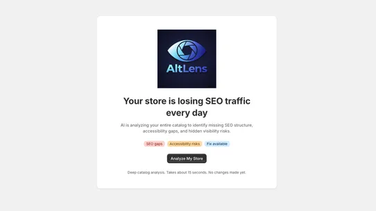 AltLens: Alt Text &amp; SEO Images screenshot
