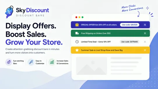 Sky Discount Coupon screenshot