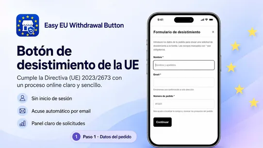 Easy EU Withdrawal Button screenshot