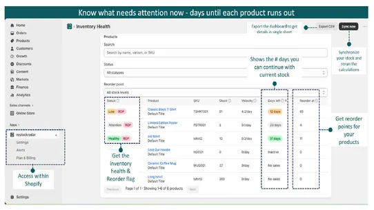 RestockRadar screenshot