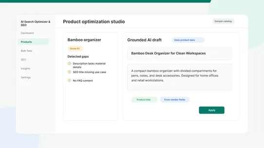 SikSmart: AI Search Optimizer screenshot
