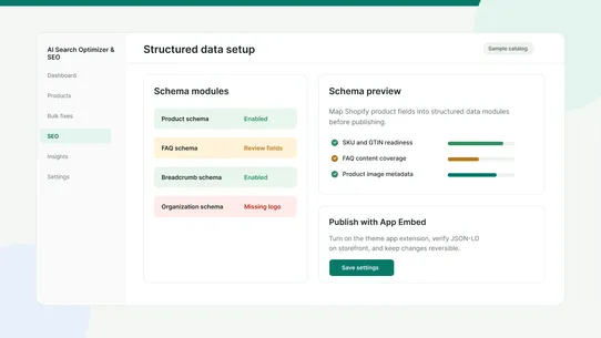 SikSmart: AI Search Optimizer screenshot