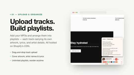 Sono: Elegant Music Player screenshot