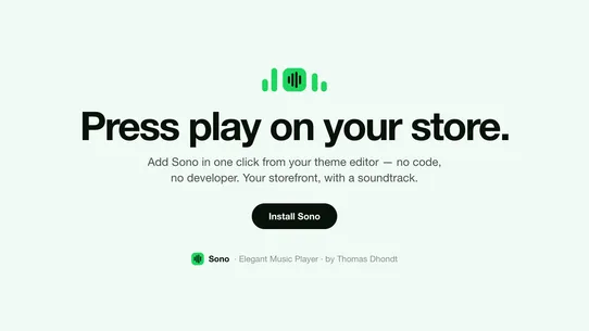 Sono: Elegant Music Player screenshot