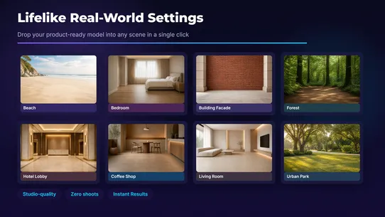 ModelScene ‑ AI Product Photos screenshot