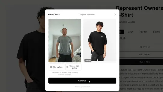 GarmCheck screenshot