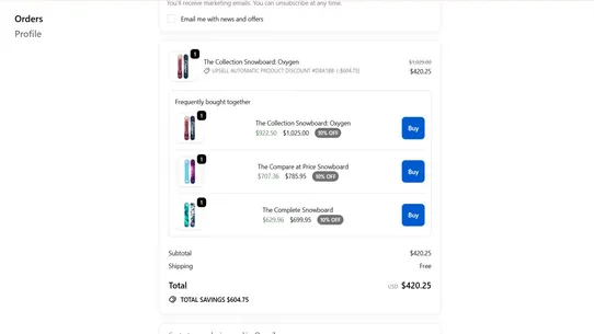 Booster Upsell &amp; Post Purchase screenshot