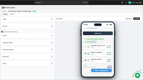 Booster Upsell &amp; Post Purchase screenshot
