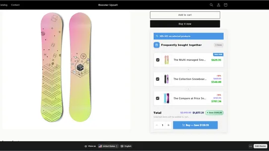 Booster Upsell &amp; Post Purchase screenshot