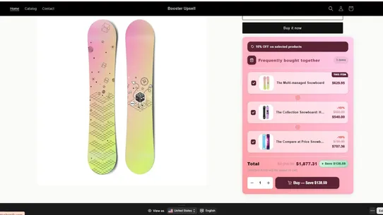 Booster Upsell &amp; Post Purchase screenshot