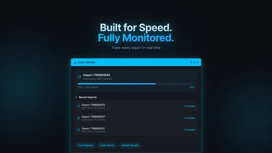 Product Data Exporter Pro screenshot