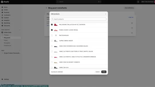 MTApps: Blog Featured Products screenshot