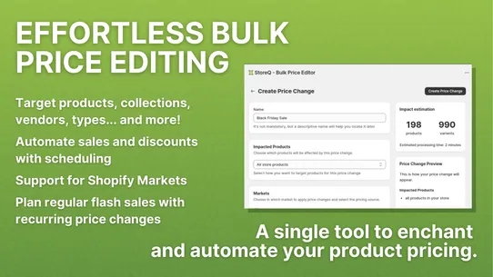 StoreQ ‑ Bulk Price Editor screenshot