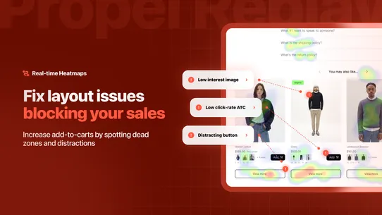 Propel Replay, Survey, Heatmap screenshot