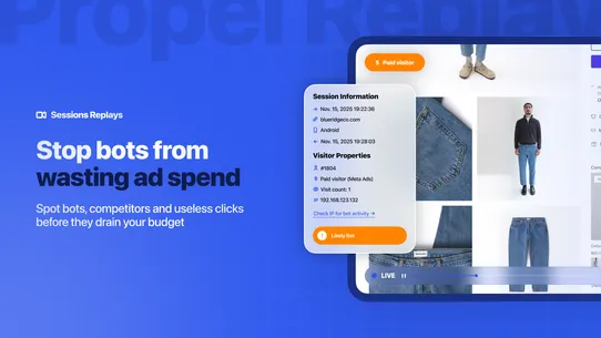 Propel Replay, Survey, Heatmap screenshot