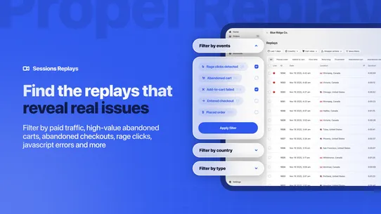 Propel Replay, Survey, Heatmap screenshot