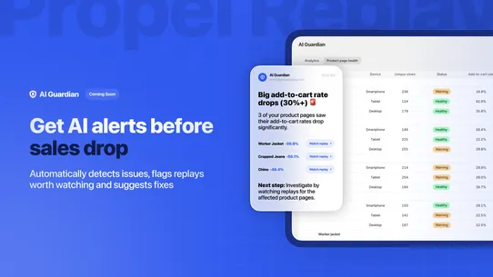 Propel Replay, Survey, Heatmap screenshot