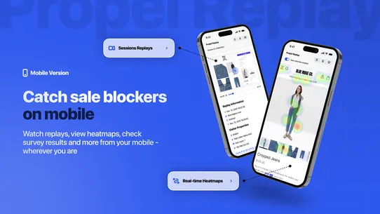 Propel Replay, Survey, Heatmap screenshot